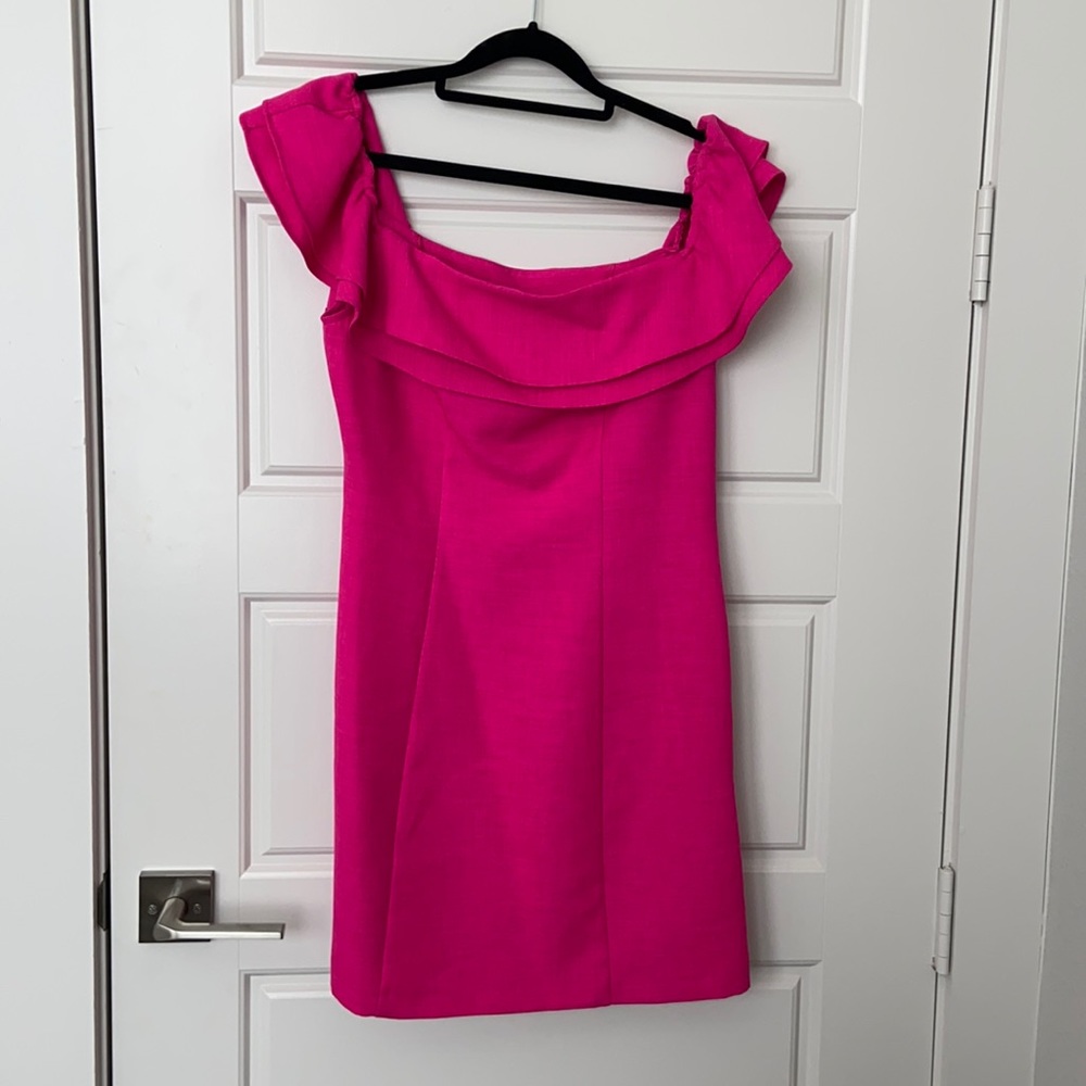 Hot pink dress from TopShop